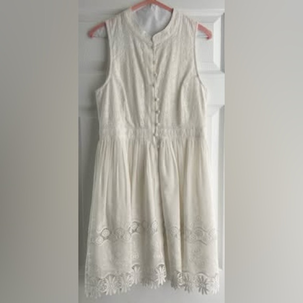 MM Couture White Dress